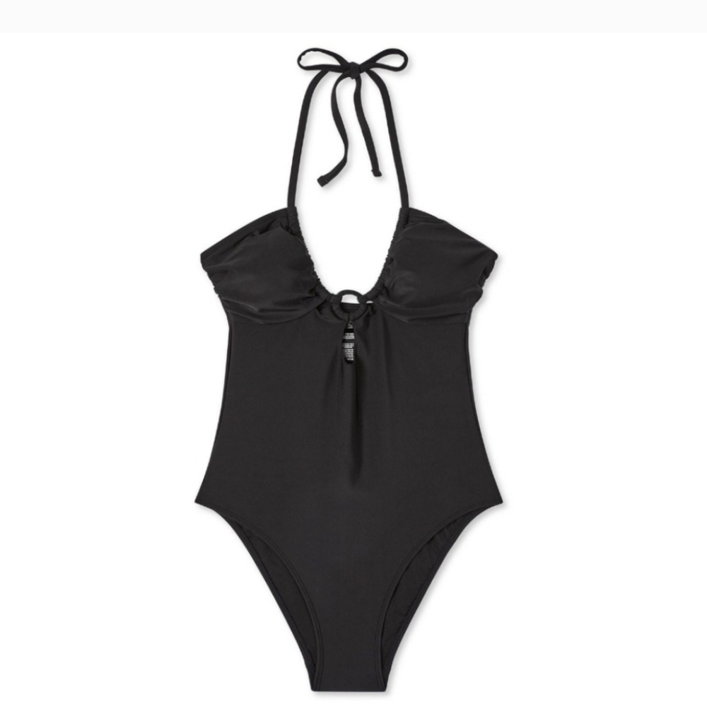 NWT Black One Piece Swimsuit
